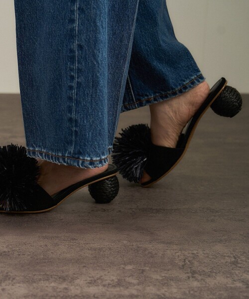 SALON adam et rope'（サロン アダム エ ロペ）の「【PALOMA BARCELO'（パロマバルセロ）】サンダル（サンダル・レディース・ブラック・38/36/37）」の3枚目の写真