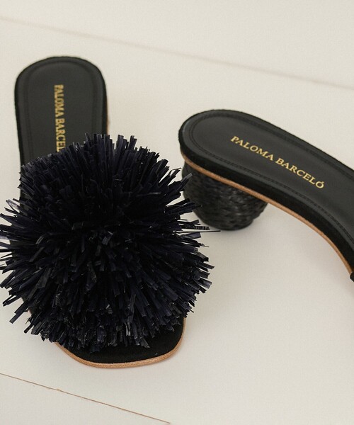 SALON adam et rope'（サロン アダム エ ロペ）の「【PALOMA BARCELO'（パロマバルセロ）】サンダル（サンダル・レディース・ブラック・38/36/37）」の5枚目の写真