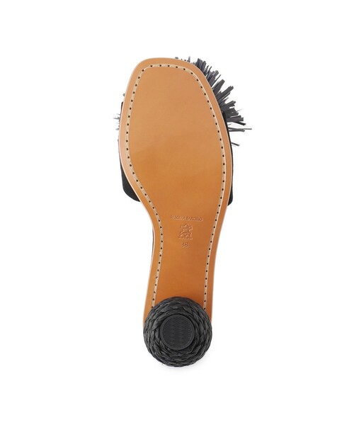 25【新品】PALOMA BARCELO ALES WTH 定価52800円 Stivali Paloma Barceló Donna Alena Tyson Nero Cuciture A