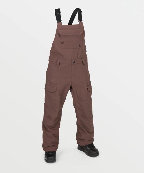 VOLCOM(ボルコム)の「【VOLCOM/ボルコム】 Womens Creston 3D Stretch Bib Overalls /スキースノーボードストレッチビブパンツ(その他パンツ・レディース・ブラウン系その他・MEDIUM/SMALL)」の3枚目の写真