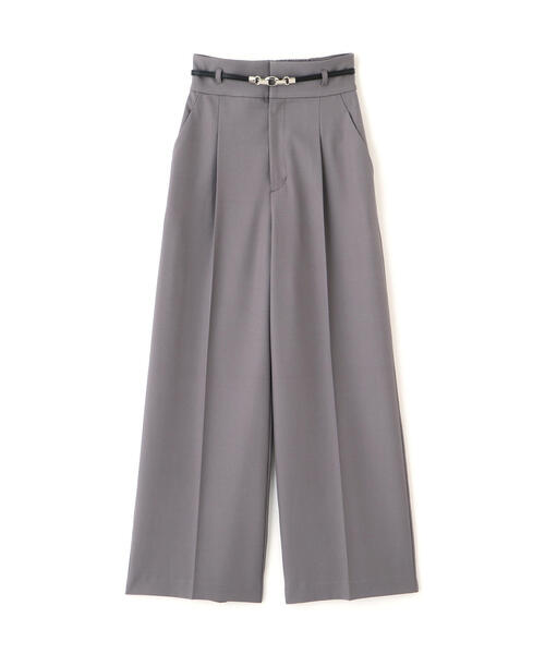 JILL by JILL STUART（ジルバイジルスチュアート）の「◇ ＜セットアップ対応＞ベーシックツイルビットベルトパンツ（その他パンツ・レディース・グレー/ブラウン/ネイビー・SMALL/MEDIUM）」の11枚目の写真