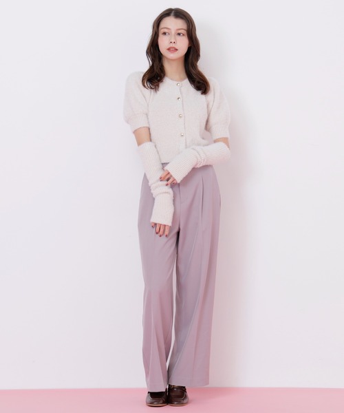 JILL by JILL STUART（ジルバイジルスチュアート）の「◇ ＜セットアップ対応＞ベーシックツイルビットベルトパンツ（その他パンツ・レディース・グレー/ブラウン/ネイビー・SMALL/MEDIUM）」の7枚目の写真