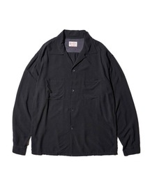 TOWN CRAFT タウンクラフト / 50S BLACK LOOPCOLLAR SHIRT