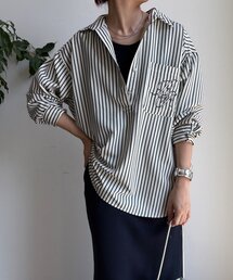 DOUDOU 長袖 シャツ ブラウス パーカー グレー パーカー Tシャツ レディース ブラウス 春 夏 秋 リネン フード