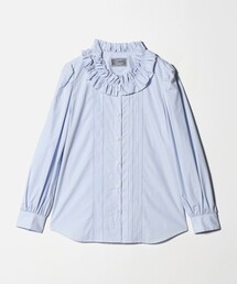 ユナイテッドアローズ　フリルブラウス UNITED ARROWS＞イレギュラーフリル ブラウス （シャツ