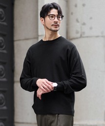 SPU（スプ）の「抗菌防臭鹿の子編みコンフォートニットロンT（ニット/セーター）」