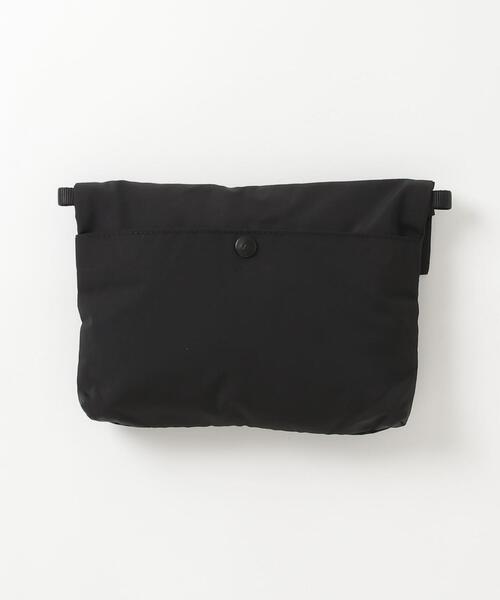 Topologie/トポロジー Musette Small Black Tech Sateen