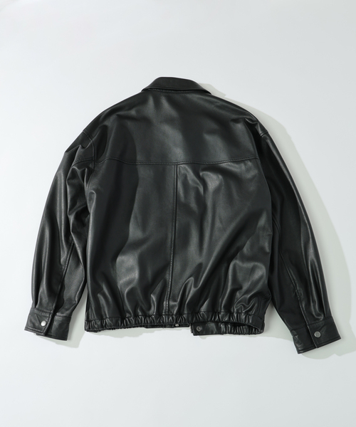 超高級　未使用級　ラムレザー　ライダース　ブルゾン　ジャーナルスタンダード