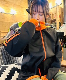 ARCADE（アーケード）の「トラックジャケット ハイネック オーバーサイズ ダブルライン ジャージ（ブルゾン）」