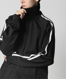 ARCADE（アーケード）の「トラックジャケット ハイネック オーバーサイズ ダブルライン ジャージ（ブルゾン）」