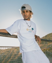 XLARGE(GNXg[W)XLARGE×towndust OVAL LOGO S/S TEE(TVc/Jbg\[)