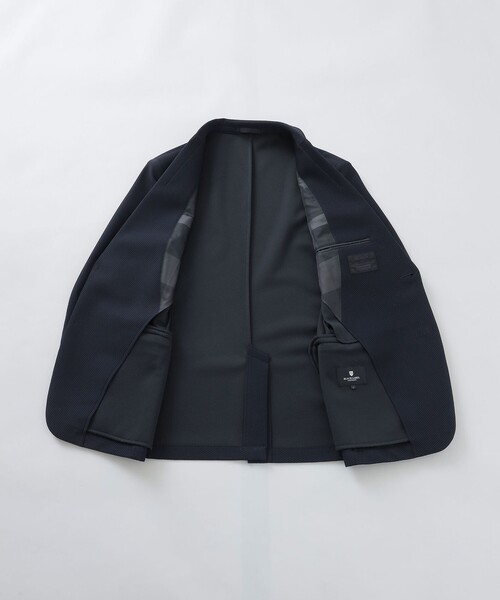 BLACK LABEL CRESTBRIDGE(ブラックレーベル・クレストブリッジ)の「【BLACK lab.】ボンディングトリコットジャケット(テーラードジャケット・メンズ・ネイビー/ブラック・M/L/XL/S)」の15枚目の写真