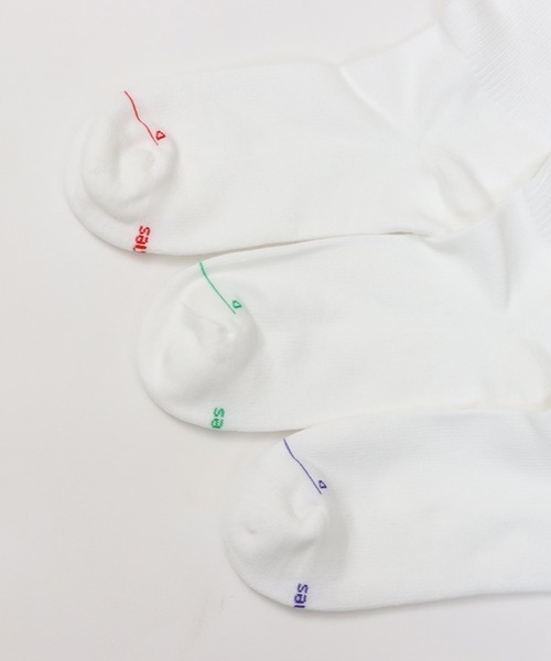 HANES（ヘインズ）の「【Hanes】dodojean 百々千春さんコラボレーション　フルレングスソックス3P（ソックス/靴下・レディース・ホワイト/グレー/ブラック・FREE）」の7枚目の写真