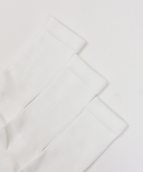 HANES（ヘインズ）の「【Hanes】dodojean 百々千春さんコラボレーション　フルレングスソックス3P（ソックス/靴下・レディース・ホワイト/グレー/ブラック・FREE）」の8枚目の写真