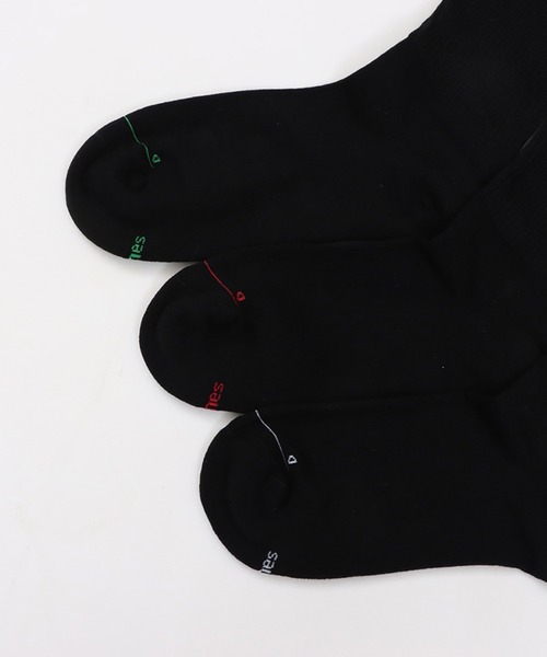 HANES（ヘインズ）の「【Hanes】dodojean 百々千春さんコラボレーション　フルレングスソックス3P（ソックス/靴下・レディース・ホワイト/グレー/ブラック・FREE）」の12枚目の写真