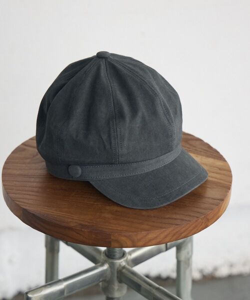 casita(RETRO GIRL)（カシータ）の「キャスケット（ハット・レディース・ブラック/ライトグレー/ベージュ・ONE SIZE）」の6枚目の写真