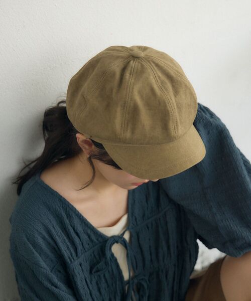 casita(RETRO GIRL)（カシータ）の「キャスケット（ハット・レディース・ブラック/ライトグレー/ベージュ・ONE SIZE）」の14枚目の写真