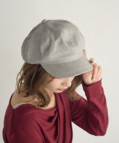 casita(RETRO GIRL)（カシータ）の「キャスケット（ハット・レディース・ブラック/ライトグレー/ベージュ・ONE SIZE）」の18枚目の写真
