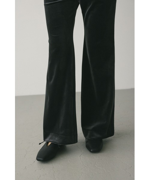 STYLEMIXER(スタイルミキサー)の「【大人気】ベロアフレアパンツ(その他パンツ・レディース・チャコールグレー/ブラウン・SMALL/MEDIUM/X-SMALL)」の6枚目の写真