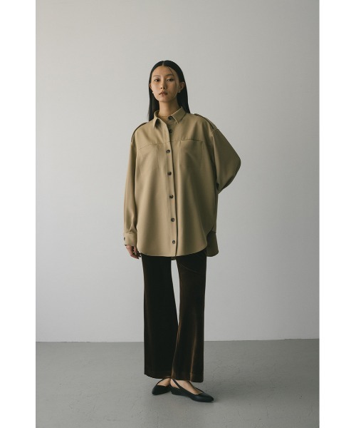 STYLEMIXER(スタイルミキサー)の「【大人気】ベロアフレアパンツ(その他パンツ・レディース・チャコールグレー/ブラウン・SMALL/MEDIUM/X-SMALL)」の12枚目の写真