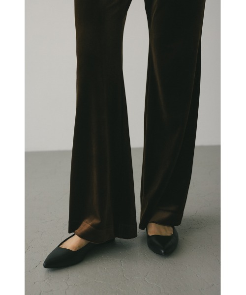 STYLEMIXER(スタイルミキサー)の「【大人気】ベロアフレアパンツ(その他パンツ・レディース・チャコールグレー/ブラウン・SMALL/MEDIUM/X-SMALL)」の16枚目の写真