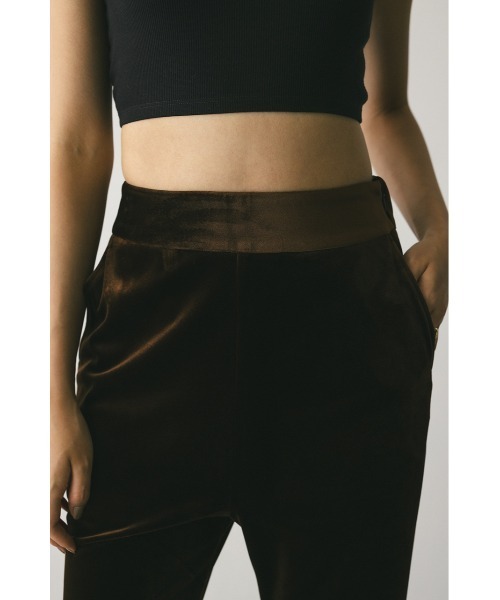 STYLEMIXER(スタイルミキサー)の「【大人気】ベロアフレアパンツ(その他パンツ・レディース・チャコールグレー/ブラウン・SMALL/MEDIUM/X-SMALL)」の17枚目の写真