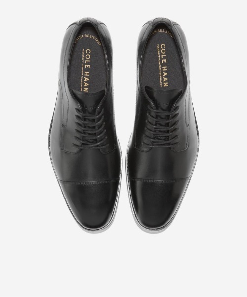 COLE HAAN（コールハーン）の「ハーモン グランド キャップトゥ オックスフォード mens（ドレスシューズ・メンズ・ブラック・7.5/8/8.5/9/9.5/10/10.5/11/7）」の4枚目の写真