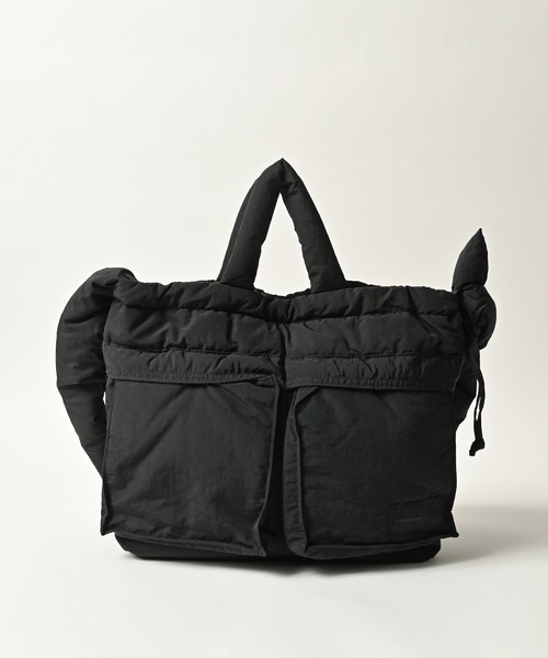 ADAM PATEK(アダムパテック)の「【ADAMPATEK】padding helmet bag(ショルダーバッグ・メンズ・グレー/ブラック・FREE)」の7枚目の写真