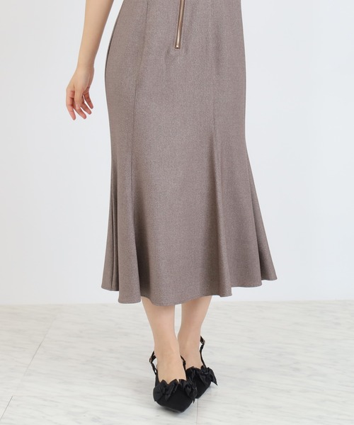 ASTORIA ODIER（アストリアオディール）の「フロントジップマーメイドワンピース（ワンピース・レディース・ブラック/ネイビー/ブラウン・SMALL/MEDIUM）」の19枚目の写真