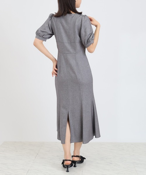 ASTORIA ODIER（アストリアオディール）の「フロントジップマーメイドワンピース（ワンピース・レディース・ブラック/ネイビー/ブラウン・SMALL/MEDIUM）」の22枚目の写真