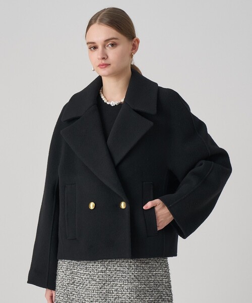 シャギーリバーショートコート（テーラードジャケット）｜ANAYI