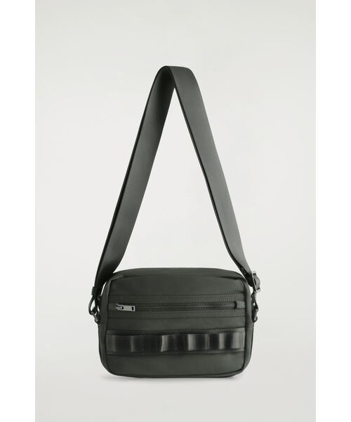 COS コス ナイロン クロスボディバッグ 2way ネイビー コス】COS CROSSBODY SADDLE BAG ナイロン クロスボディバック (COS
