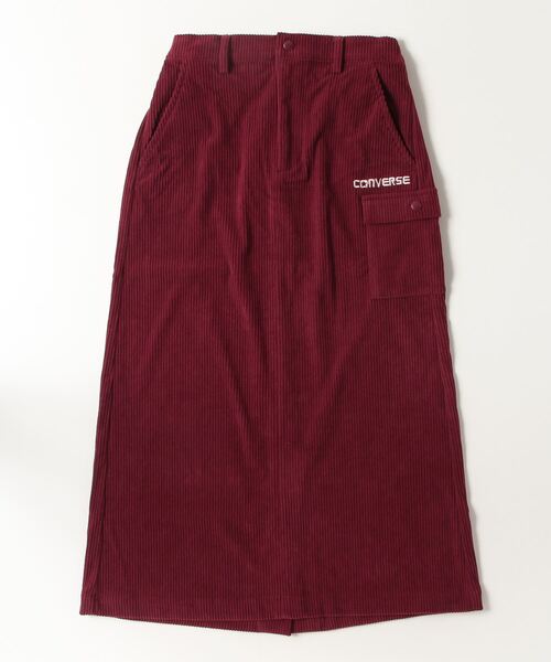 CONVERSE(コンバース)の「コンバース AP コーデュロイカーゴスカート(スカート・レディース・ボルドー/ブラック/ブラウン・L/S/M)」の16枚目の写真