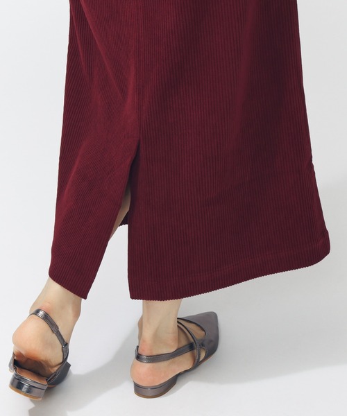 CONVERSE(コンバース)の「コンバース AP コーデュロイカーゴスカート(スカート・レディース・ボルドー/ブラック/ブラウン・L/S/M)」の7枚目の写真