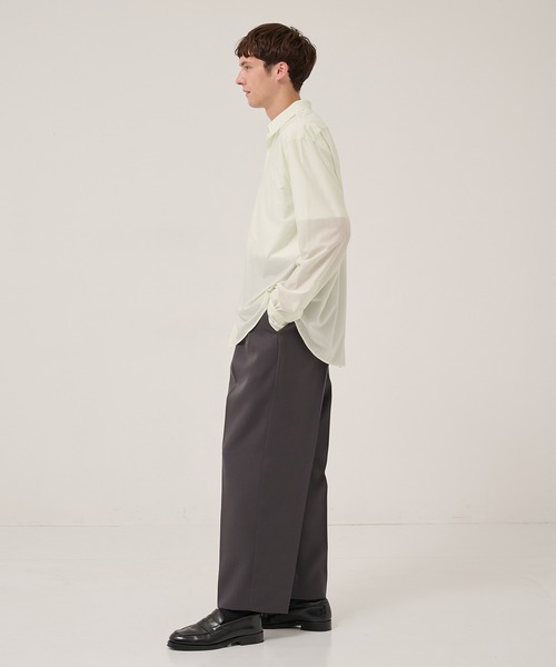 KANEMASA PHIL.(カネマサフィル)の「【KANEMASA PHIL.】別注 46G Modest Stripe Shirt(シャツ/ブラウス・メンズ・グリーン系その他/ブルー系その他・M/L)」の17枚目の写真