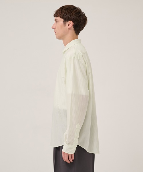 セール】【KANEMASA PHIL.】別注 46G Modest Stripe Shirt（シャツ