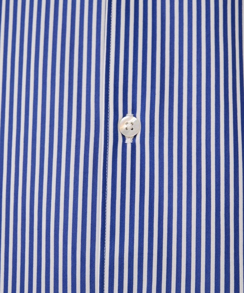 KANEMASA PHIL.(カネマサフィル)の「【KANEMASA PHIL.】別注 46G Modest Stripe Shirt(シャツ/ブラウス・メンズ・グリーン系その他/ブルー系その他・M/L)」の4枚目の写真