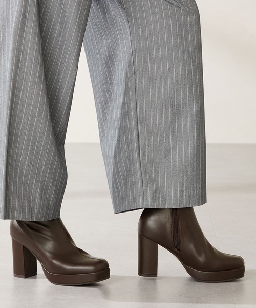 ORiental TRaffic(オリエンタルトラフィック)の「【 厚底 】 プラットフォーム ヒール ショートブーツ /51410(ブーツ・レディース・ブラック/ブラウン/レッド・S/M/L/LL)」の15枚目の写真