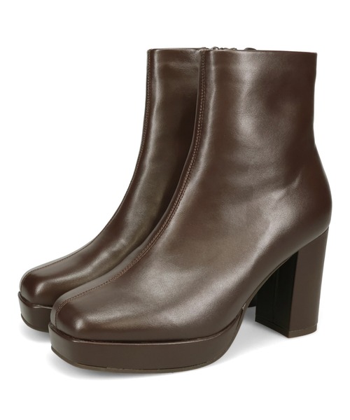 ORiental TRaffic(オリエンタルトラフィック)の「【 厚底 】 プラットフォーム ヒール ショートブーツ /51410(ブーツ・レディース・ブラック/ブラウン/レッド・S/M/L/LL)」の13枚目の写真