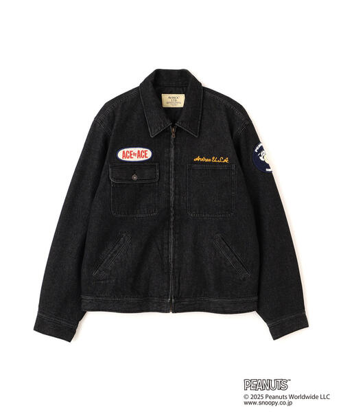 AVIREX(アヴィレックス)の「《AVIREX × PEANUTS》WORK JACKET / ワークジャケット / ピーナッツ / アヴィレックス(デニムジャケット・メンズ・ブラウン/ブラック/レッド・LARGE/MEDIUM/XX-LARGE/X-LARGE)」の10枚目の写真
