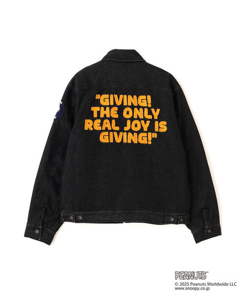 AVIREX(アヴィレックス)の「《AVIREX × PEANUTS》WORK JACKET / ワークジャケット / ピーナッツ / アヴィレックス(デニムジャケット・メンズ・ブラウン/ブラック/レッド・LARGE/MEDIUM/XX-LARGE/X-LARGE)」の11枚目の写真