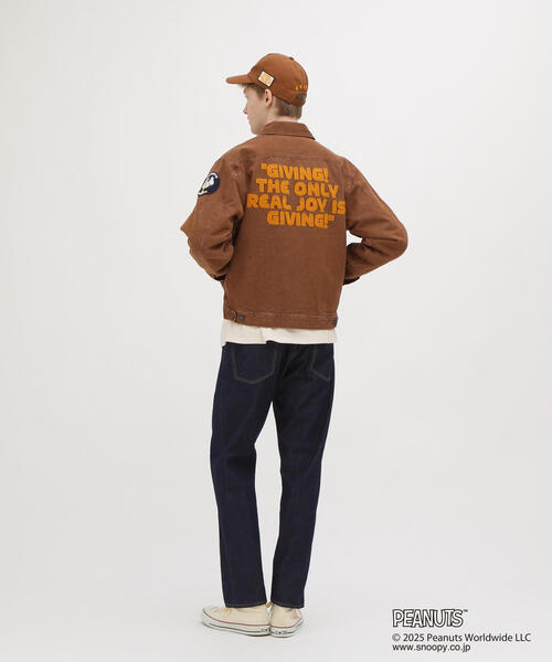 AVIREX(アヴィレックス)の「《AVIREX × PEANUTS》WORK JACKET / ワークジャケット / ピーナッツ / アヴィレックス(デニムジャケット・メンズ・ブラウン/ブラック/レッド・LARGE/MEDIUM/XX-LARGE/X-LARGE)」の15枚目の写真