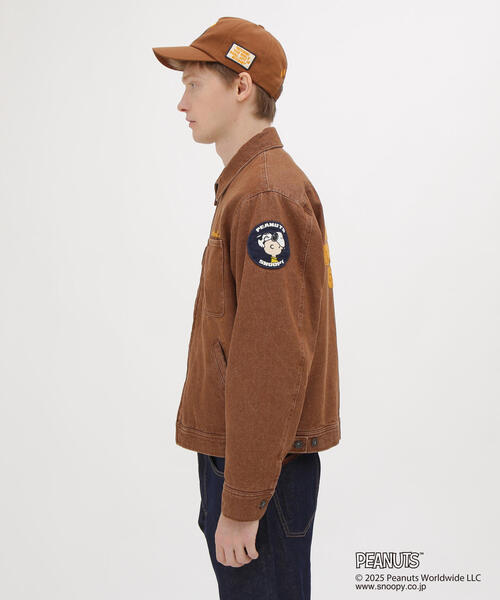 AVIREX(アヴィレックス)の「《AVIREX × PEANUTS》WORK JACKET / ワークジャケット / ピーナッツ / アヴィレックス(デニムジャケット・メンズ・ブラウン/ブラック/レッド・LARGE/MEDIUM/XX-LARGE/X-LARGE)」の17枚目の写真