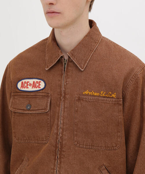 AVIREX(アヴィレックス)の「《AVIREX × PEANUTS》WORK JACKET / ワークジャケット / ピーナッツ / アヴィレックス(デニムジャケット・メンズ・ブラウン/ブラック/レッド・LARGE/MEDIUM/XX-LARGE/X-LARGE)」の19枚目の写真