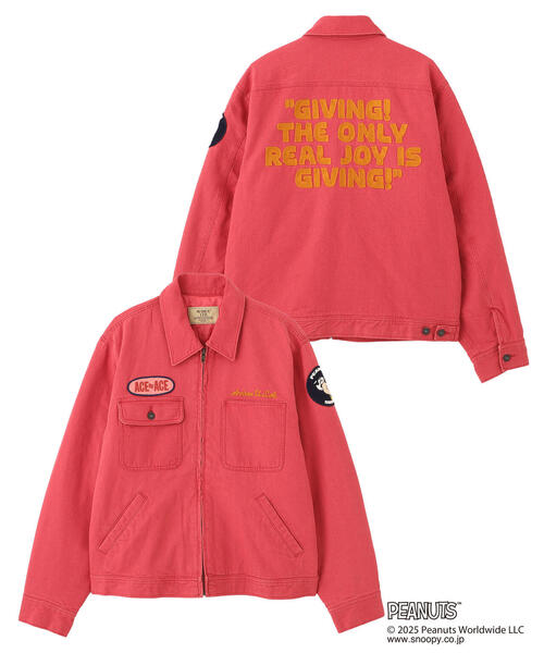 AVIREX × PEANUTS》WORK JACKET / ワークジャケット / ピーナッツ