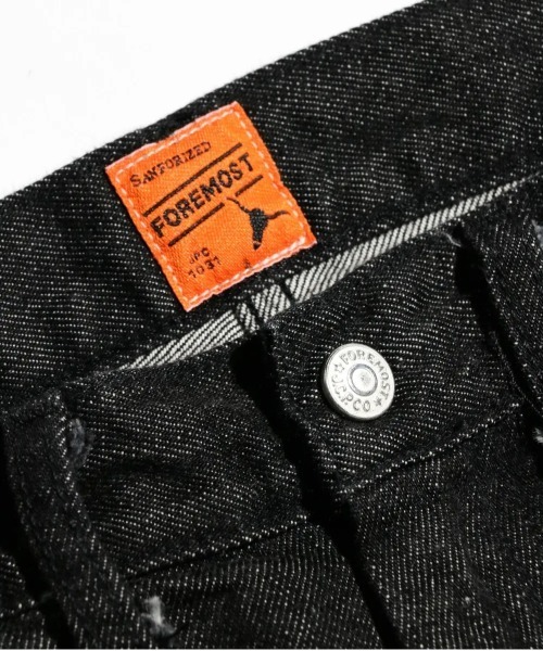 PENNEYS（ぺニーズ）の「PENNEY'S FOREMOST / ぺニーズフォアモスト 5POCKET PANT ONEWASH（デニムパンツ・メンズ・ブラック・32inch）」の11枚目の写真