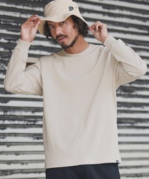 mlt5439-10oz heavy weight long sleeve cut&sewn with heart patch ロングスリーブカットソー(1M25F330)