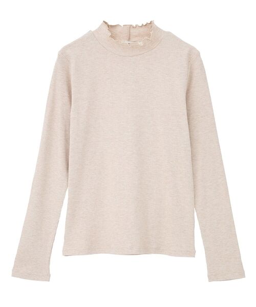 earth music&ecology(アースミュージックアンドエコロジー)の「ラメテレコハイネックプルオーバー(Tシャツ/カットソー・レディース・アイボリー/グレー/ブラック/ベージュ・S/M)」の15枚目の写真