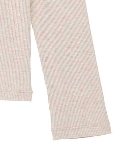 earth music&ecology(アースミュージックアンドエコロジー)の「ラメテレコハイネックプルオーバー(Tシャツ/カットソー・レディース・アイボリー/グレー/ブラック/ベージュ・S/M)」の8枚目の写真