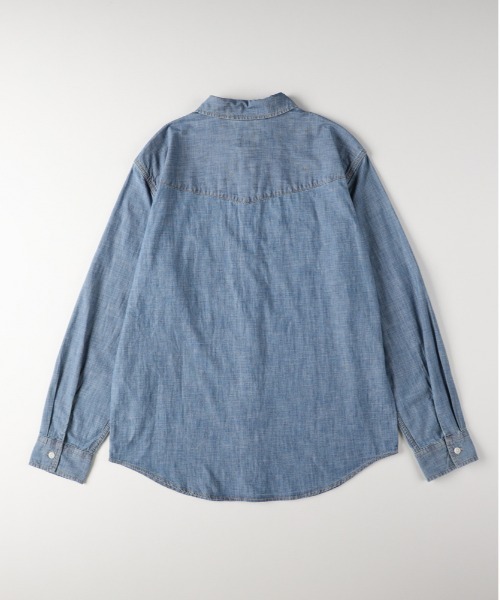 Levi's（リーバイス）の「Levi's(リーバイス)【メンズ】ウェスタンシャツ（シャツ/ブラウス・メンズ・ブルー・S/M/L）」の4枚目の写真